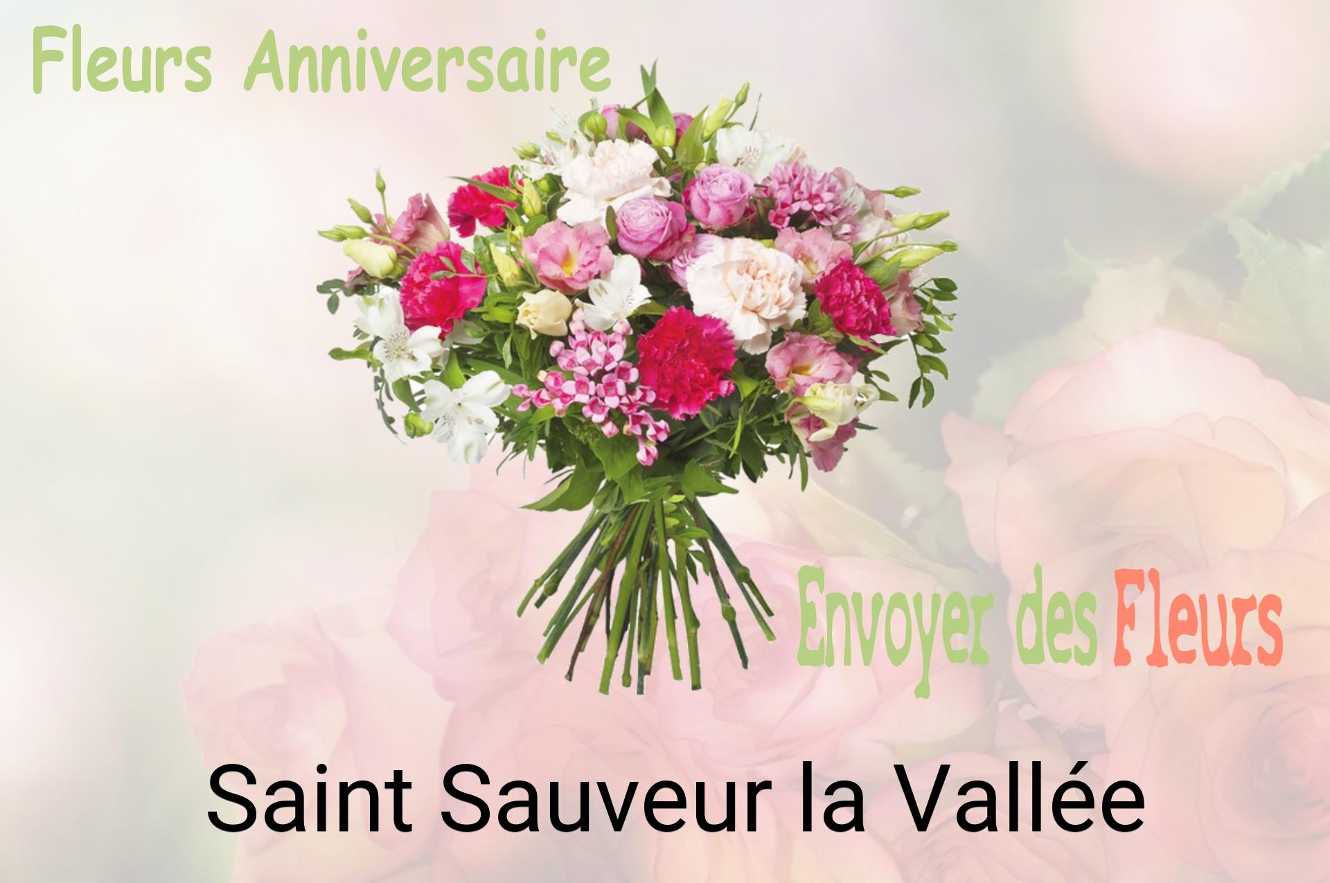 Bouquet de fleurs d’anniversaire livré à Saint-Sauveur-la-Vallée