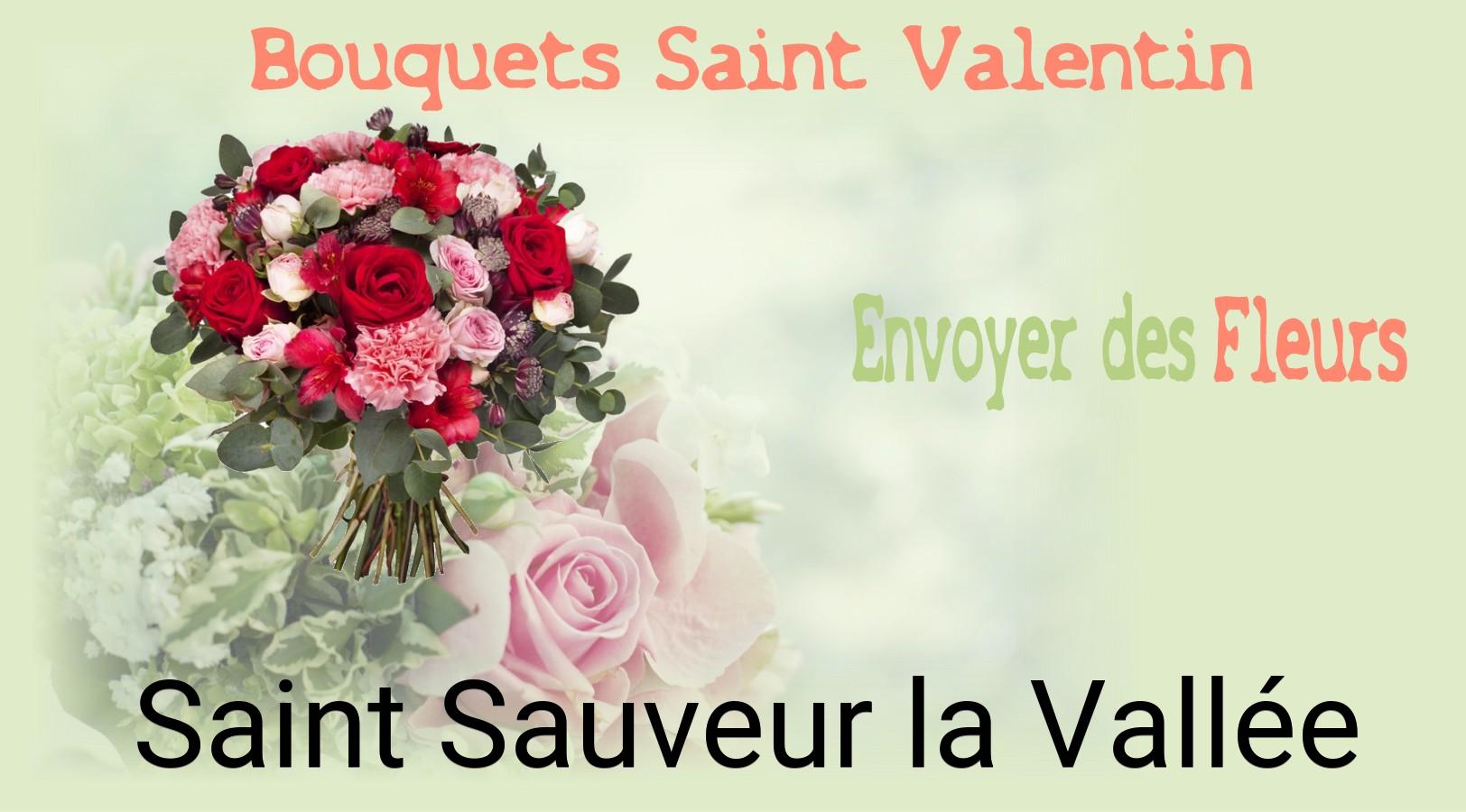 Roses de Saint-Valentin livrées à Saint-Sauveur-la-Vallée